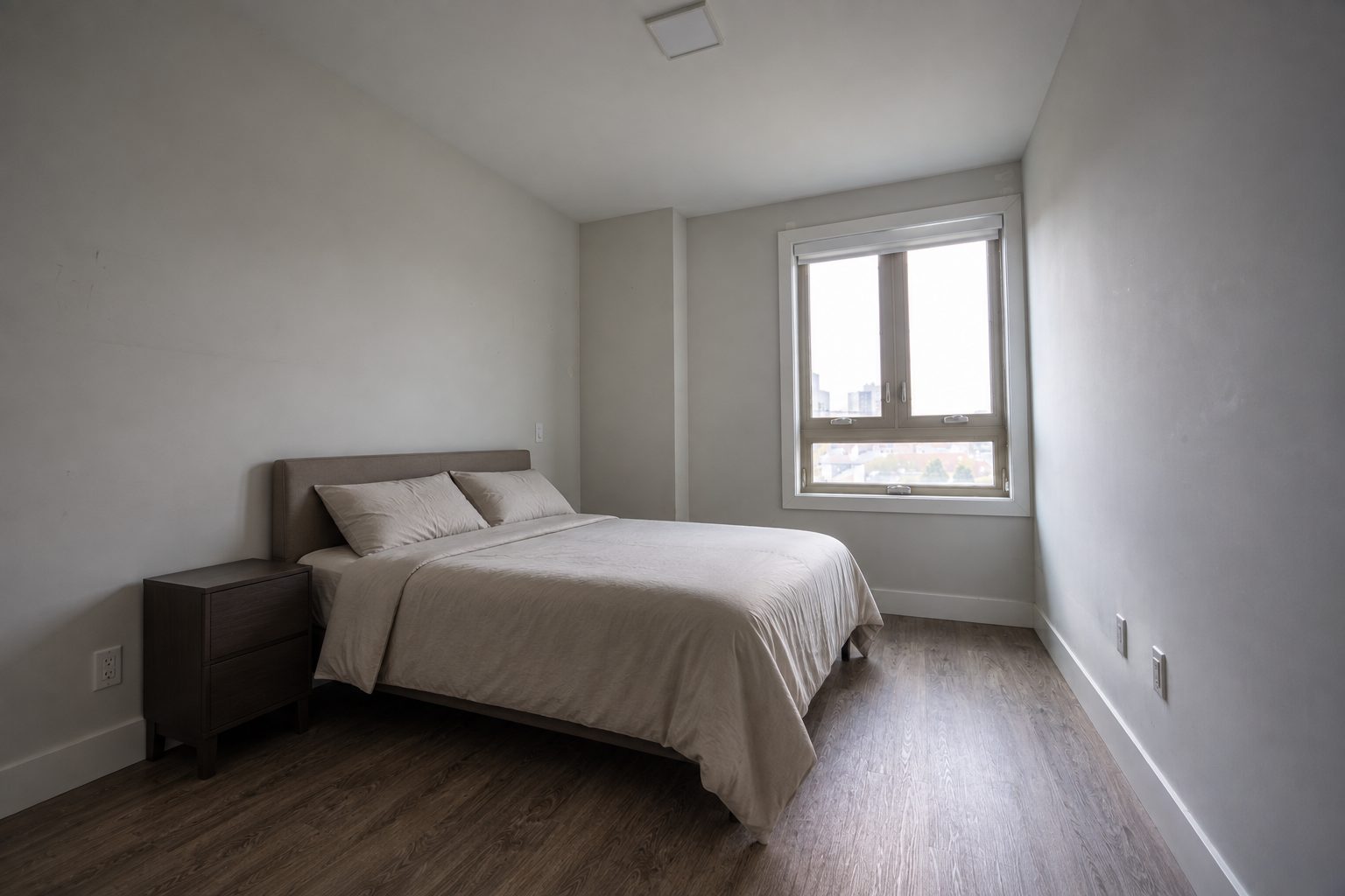 One bedroom unit interior